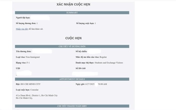 Nhiều du học sinh Việt đăng ký được lịch phỏng vấn visa Mỹ, suất trống hết nhanh