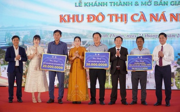 Khánh thành giai đoạn 1 dự án Cà Ná New City 4.500 tỉ đồng