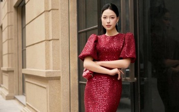 Váy kim sa tôn dáng cho nàng tự tin dự tiệc