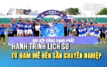 Lần đầu tiên có đội bóng của trường đại học thi đấu tại Giải hạng Nhất Quốc gia