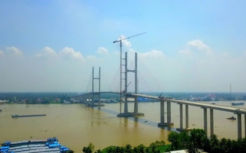Bà con miền Tây sắp đón cầu dây văng hơn 6.800 tỉ nối Tiền Giang và Bến Tre