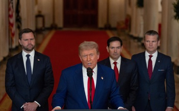 Ông Trump cảnh báo đồng minh ông Putin sau phát ngôn về vụ Mỹ đánh Iran