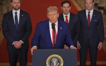 Ông Trump ví cuộc tập kích Iran với vụ ném bom nguyên tử Hiroshima