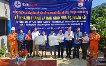 Khánh thành nhà đại đoàn kết do EVNCPC hỗ trợ tại H.Đakrông (Quảng Trị)