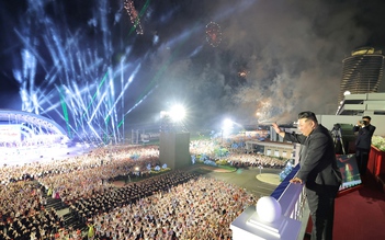 Xem nhà lãnh đạo Kim Jong-un dự khánh thành khu du lịch biển bề thế