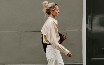 Diện quần trắng đa năng lại thanh lịch miễn bàn