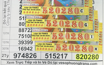 Xổ số miền Nam 30.6: Chị em Trà Vinh trúng số nhờ… người bán tới nhà mời