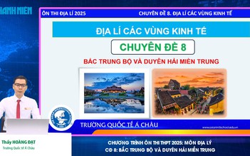 BÍ QUYẾT ÔN THI THPT 2025 | Môn địa lý | Chuyên đề 8 |  Đồng bằng Bắc Trung bộ và Duyên hải miền Trung