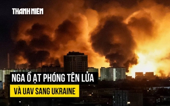 Nga ồ ạt trả đũa Ukraine, ông Trump ví 'như hai đứa trẻ đánh nhau'