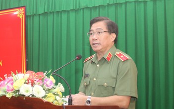 Giám đốc Công an tỉnh Vĩnh Long Nguyễn Thanh Hải được phong hàm thiếu tướng