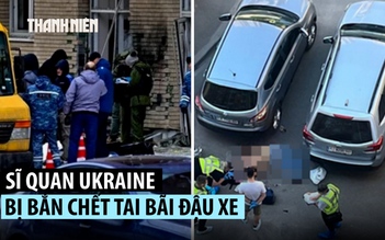 Khoảnh khắc đại tá an ninh Ukraine bị bắn chết tại Kyiv
