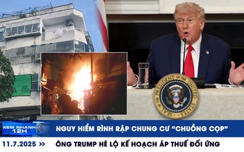 Xem nhanh 12h: Nguy hiểm rình rập chung cư 'chuồng cọp' | Ông Trump hé lộ kế hoạch áp thuế đối ứng