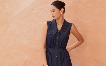 Váy denim, điểm nhấn trang nhã cho phong cách mùa này