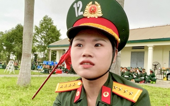 Lời hẹn 'về chung nhà' của nữ chiến sĩ khi hoàn thành nhiệm vụ diễu binh A80