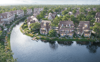 Đảo Châu Âu - Eco Central Park: Biệt thự compound định danh của nhà giàu xứ Nghệ