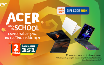Acer Việt Nam ra mắt chương trình ưu đãi Back To School 2025
