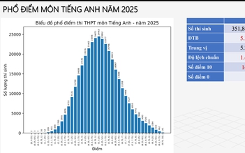 TP.HCM mất ngôi đầu bảng điểm thi tốt nghiệp THPT môn tiếng Anh sau 8 năm