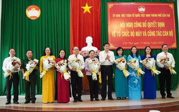 Ủy ban MTTQ VN TP.Cần Thơ công bố quyết định về công tác cán bộ