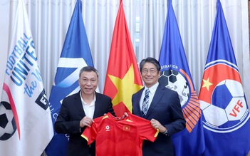 Chủ tịch VFF Trần Quốc Tuấn có cuộc làm việc quan trọng cùng Đại sứ Nhật Bản tại Việt Nam