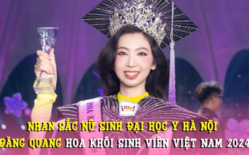 Nhan sắc nữ sinh Đại học Y Hà Nội vừa đăng quang Hoa khôi sinh viên Việt Nam 2024