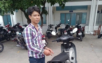 Công an phường Tân Thuận bắt kẻ có 4 tiền án trộm xe máy
