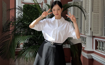 Chuẩn 'nàng thơ hiện đại' nhờ diện áo sơ mi trắng