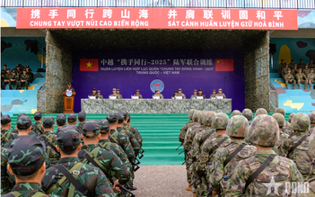 Lần đầu tiên, quân đội Việt Nam và Trung Quốc huấn luyện liên hợp lục quân