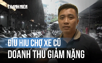Chợ xe cũ Hà Nội đìu hiu, doanh thu sụt giảm nặng