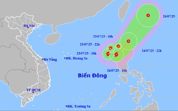 Khả năng xuất hiện bão đôi gần Biển Đông