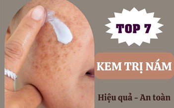 Top 7 kem trị nám cho da nhạy cảm, không gây kích ứng, không bong tróc