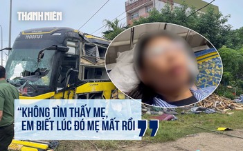 Lời kể vụ tai nạn lật xe khách ở Hà Tĩnh: 'Không tìm thấy mẹ, em biết lúc đó mẹ mất rồi'