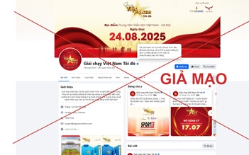 Giả mạo fanpage giải chạy ‘Việt Nam tôi đó’ để lừa đảo: Mọc như nấm