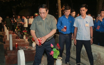 Tưởng nhớ công lao to lớn của các liệt sĩ