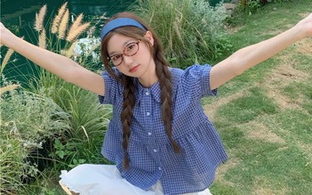 Áo cổ sen vừa nữ tính lại pha chút hoài cổ