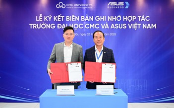 Trường đại học CMC hợp tác với ASUS Việt Nam tặng laptop cho tân sinh viên