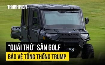 Ông Trump có 'chuyên xa' bọc thép riêng cho sân golf?