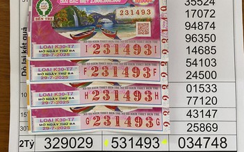 Xổ số miền Nam ngày 29 tháng 7: Chồng trúng số, vợ đi đổi thưởng ở TP.HCM
