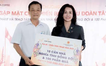 Nhật Kim Anh trao tặng 10 căn nhà tại Cần Thơ