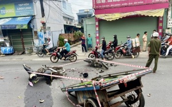 Va chạm với xe lôi tự chế ở phường đông dân nhất TP.HCM, 1 người tử vong
