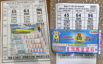Xổ số miền Nam ngày 30 tháng 7: Nhiều khách miền Tây trúng lớn