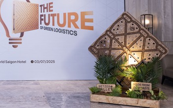 Ra mắt pallet bằng xơ dừa và vỏ cà phê