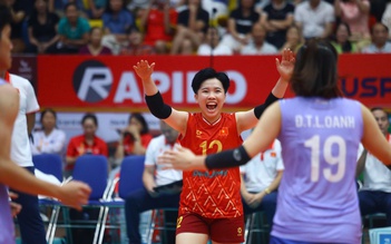 Thanh Thúy - Bích Tuyền rực sáng: Đội tuyển Việt Nam thắng Đài Loan, đấu Nga chung kết bóng chuyền VTV Cup