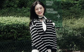 Áo kẻ ngang, điểm nhấn nhẹ nhàng cho những ngày không biết mặc gì