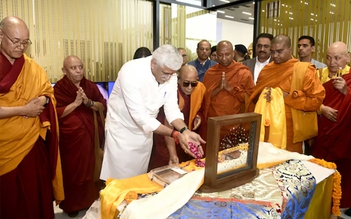 Bộ sưu tập đá quý liên quan xá lợi Phật được trả về Ấn Độ