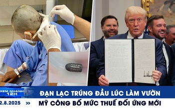 Xem nhanh 12h: Hy hữu đạn bay trúng đầu lúc làm vườn | Mỹ công bố mức thuế đối ứng mới 10-41%