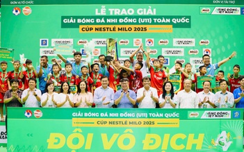 U.11 Hưng Yên thắng Bắc Ninh 1-0: Vô địch giải bóng đá nhi đồng toàn quốc  2025