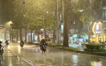 Gió mùa tây nam đang mạnh lên, miền Tây nhiều nơi mưa to