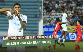 Tiền đạo cao nhất lịch sử V-League: Khiến mọi đối thủ nhỏ bé khi đứng cạnh