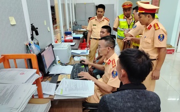 Phạm nhiều lỗi, tài xế và chủ xe khách bị xử phạt hơn 234 triệu đồng