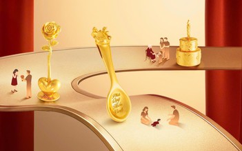 Nghệ phẩm vàng lên ngôi trong thế giới quà tặng